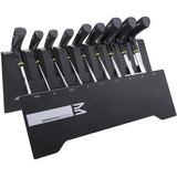 Birzman Winkelschraubendreher-Set schwarz, 9-teilig, Innensechskant und TORX