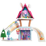 Enchantimals Hasen-Skihütte mit Bevy Bunny & Jump, Spielgebäude 