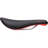 Fabric Magic Elite Radius, Fahrradsattel schwarz/rot