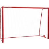 HUDORA Expert 300 kicker Edition, Fußballtor rot/weiß
