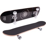 HUDORA Skateboard Columbia Heights . schwarz/weiß, ABEC 3, mit Rucksack