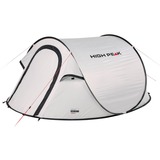 High Peak Wurfzelt Vision 2 "pearl" hellgrau, freistehend