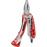 Leatherman Multitool Skeletool RX rot/silber, 7 Tools