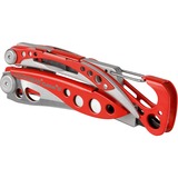 Leatherman Multitool Skeletool RX rot/silber, 7 Tools