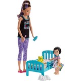 Mattel Barbie „Skipper Babysitters Inc.” Puppen und Schlafenszeit Spielset