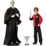 Mattel Harry Potter Geschenkset für Sammler mit Voldemort-Puppe und Harry Potter-Puppe