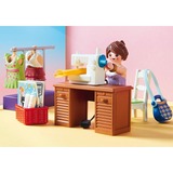 PLAYMOBIL 70208 Dollhouse Schlafzimmer mit Nähecke, Konstruktionsspielzeug 