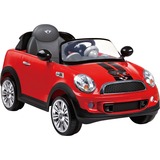 Rollplay GmbH Mini Cooper S Coupe mit RC, Kinderfahrzeug rot/schwarz, 12V