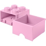 Room Copenhagen LEGO Brick Drawer 4 rosa, Aufbewahrungsbox rosa