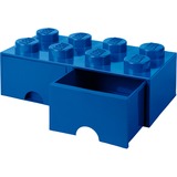 Room Copenhagen LEGO Brick Drawer 8 blau, Aufbewahrungsbox blau