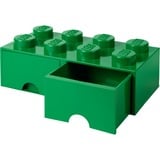 Room Copenhagen LEGO Brick Drawer 8 grün, Aufbewahrungsbox grün
