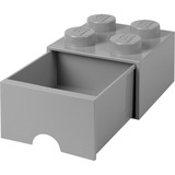 Room Copenhagen LEGO Storage Brick Drawer 4, Aufbewahrungsbox dunkelgrau
