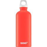 SIGG Alu Lucid Scarlet Touch 0,6 Liter, Trinkflasche rot