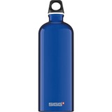 SIGG Alu Traveller 1 Liter, Trinkflasche blau