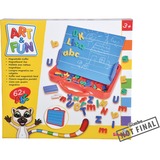 Simba Art & Fun ABC Magnettafel im Koffer, Lerntafel 