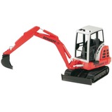 bruder 02432 Schaeff HR16 Minibagger, Modellfahrzeug rot/schwarz