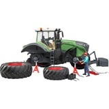 bruder 04041 Fendt 1050 Vario, Modellfahrzeug mit Mechaniker und Werkstattausstattung