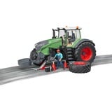 bruder 04041 Fendt 1050 Vario, Modellfahrzeug mit Mechaniker und Werkstattausstattung