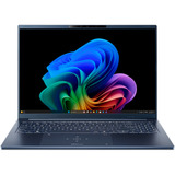 Acer Swift GO 16 AI OLED (SFG16-A71-R6NG), Notebook blau, AMD Ryzen AI 7 445, AMD Radeon 840M, 16 GB LPDDR5X, 512 GB (512 GB SSD), Windows 11 Home