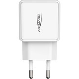 Ansmann Home Charger HC212, Ladegerät weiß, intelligente Ladesteuerung