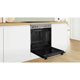 Bosch HND210CS63 Serie 2, Herdset schwarz/edelstahl
