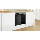 Bosch HND210CS63 Serie 2, Herdset schwarz/edelstahl