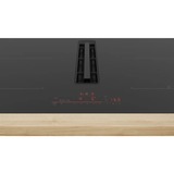 Bosch Set PVQ811HGA7 (HEZ9VDSB2 + PVQ811H26E), Autarkes Kochfeld schwarz, 80 cm, mit integriertem Dunstabzug, Home Connect