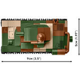 COBI Renault R-35, Konstruktionsspielzeug Maßstab 1:48