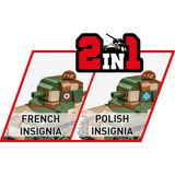 COBI Renault R-35, Konstruktionsspielzeug Maßstab 1:48