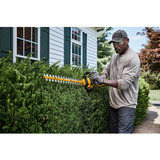 DEWALT XR FLEXVOLT Akku-Heckenschere DCMHT573X1, 54 Volt gelb/schwarz, Li-Ionen Akku 5,0Ah