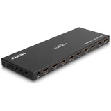 DeLOCK HMDI Splitter 1 x HDMI in zu 8 x HDMI out 4K 60 Hz, HDMI Splitter schwarz