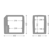 Dometic TropiCool TCX 21, Kühlbox grau