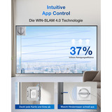 Ecovacs Fensterputz-Roboter WINBOT W2 PRO, Fenstersauger weiß, 90 Watt