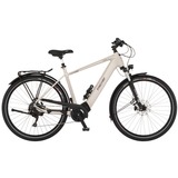 FISCHER Fahrrad Viator 7.0i (2023), Pedelec hellgrau, 28", 55 cm Rahmen