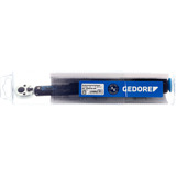 GEDORE TORCOFLEX 1/4" 5-25 Nm 3549-02 UK, Drehmomentschlüssel schwarz/blau, 5-25 Nm, mit integrierter Hebel-Umschaltknarre