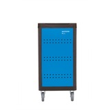 GEDORE Werkzeugwagen workster highline blau/schwarz, inkl. 147 Werkzeuge