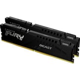 Kingston FURY DIMM 64 GB DDR5-5600 (2x 32 GB) Dual-Kit, Arbeitsspeicher schwarz, KF556C36BBE2K2-64, Beast, INTEL XMP, AMD EXPO