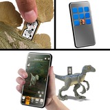 Mattel Jurassic World All-Out Attack Tyrannosaurus Rex Dinosaurier Actionfigur, Spielfigur 