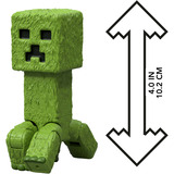 Mattel Minecraft Movie Creeper Actionfigur und Zubehör, Spielfigur Spielset mit 10 cm Figur