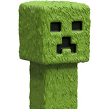 Mattel Minecraft Movie Creeper Actionfigur und Zubehör, Spielfigur Spielset mit 10 cm Figur
