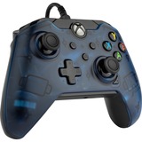 PDP Gaming Wired Controller: Midnight Blue, Gamepad blau/transparent, Xbox Series X|S, Xbox One, PC