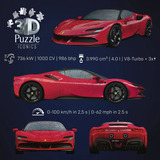 Ravensburger 3D Puzzle Iconics: Ferrari SF90 Stradale 