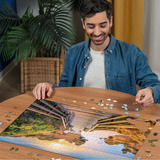 Ravensburger Puzzle Beautiful Walkways - Holztreppe zum Praio do Camillo 1000 Teile