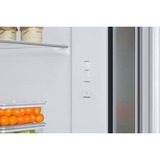 SAMSUNG RH68DG853DS9EG, Side-by-Side edelstahl, Food Showcase Tür, Smart Conversion, Wassertank