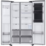 SAMSUNG RH68DG853DS9EG, Side-by-Side edelstahl, Food Showcase Tür, Smart Conversion, Wassertank