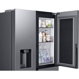 SAMSUNG RH68DG853DS9EG, Side-by-Side edelstahl, Food Showcase Tür, Smart Conversion, Wassertank