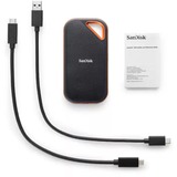 SanDisk Extreme PRO Portable SSD V2 4 TB, Externe SSD schwarz/orange, USB-C 3.2 Gen 2x2 (20 Gbit/s)