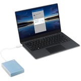 Seagate One Touch mit Kennwort 5 TB, Externe Festplatte hellblau, Micro-USB-B 3.2 Gen 1 (5 Gbit/s)