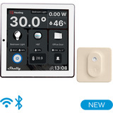 Shelly Wall Display + Shelly BLU H&T, Bedienteil weiß