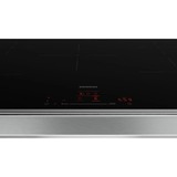 Siemens EH845HVB1E iQ100, Autarkes Kochfeld schwarz/edelstahl, 80 cm, Home Connect